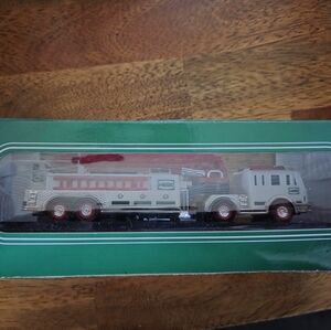 Hess Collectible Fire Truck - White and Red